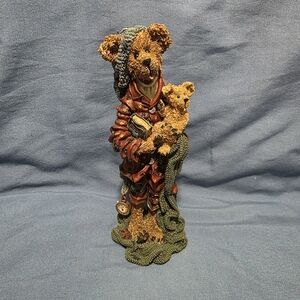 Boyds Bears The Folkstone Collection P.J. McSnoozin with Craxton Figurine